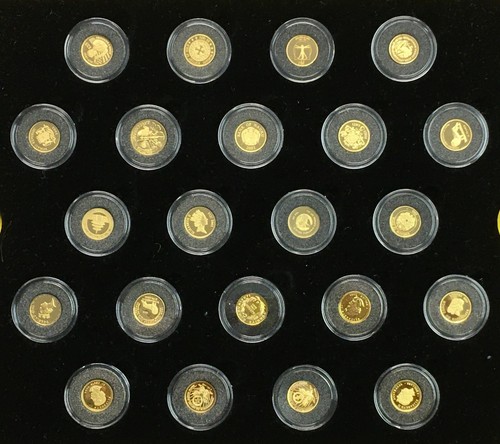 Monete oro più piccole - d'oro,