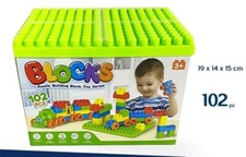 Costruzioni 102 Pezzi Blocks Gioco Giocattolo Bambini dfh