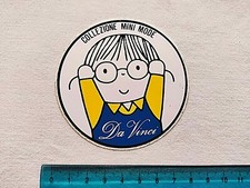 COLLEZIONE MINI MODE DA VINCI ADESIVO ANNI 80 80s OLD STICKER VINTAGE ORIGINAL