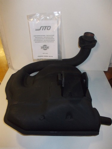 Marmitta twin chamber vespa - twin,