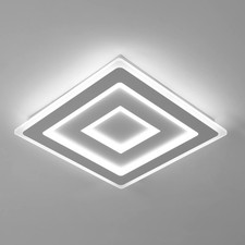 Comely Plafoniera LED Soffitto Quadrata Moderno 52W 5850LM Lampada da Soffitto