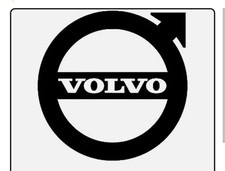 VOLVO  COPPIA LOGO ADESIVI