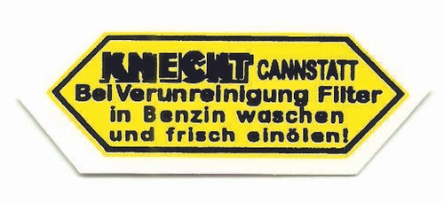 Knecht water decal - water,