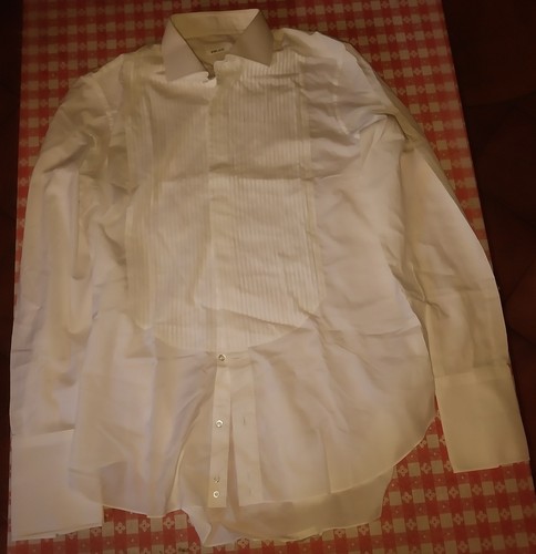 Camicia smoking bianca con - smoking,