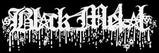 Adesivo logo metallo - logo, nero