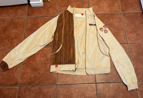 Vintage wood nixon jacket 1997 - wood,