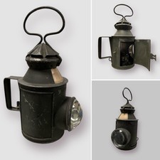 Antica lanterna ad olio Militaria/Ferroviaria