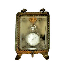 Antico Porta Orologio da Tasca Francese di epoca Napoleone III