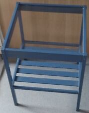 Tavolo occasionale in legno con piano in vetro