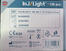 100 SIRINGHE INSULINA MONOUSO