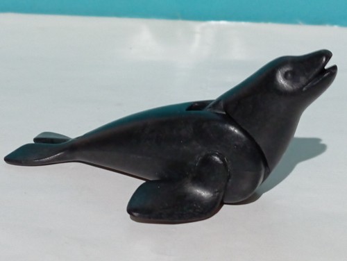 Playmobil figura foca - playmobil, nera