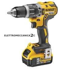 DEWALT DCD796P2-QW avvitatore a percussione 18v brushless 2 batterie 5ah 13mm...
