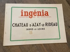 Vintage ingenia Chateau Dazay Le Rideau modello ritagliato in carta
