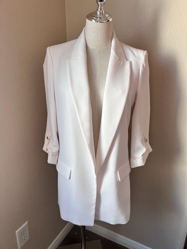Blazer bianco zara - blazer, maniche