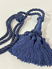 2 Pezzi Embrasse Cotone per tenda Mod. Shantou Per Tende Tendaggio Vari Colori