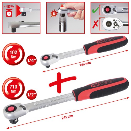 Tools slimpower set - ks, di