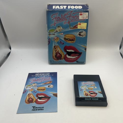 Cib fast food atari - cib, 2600