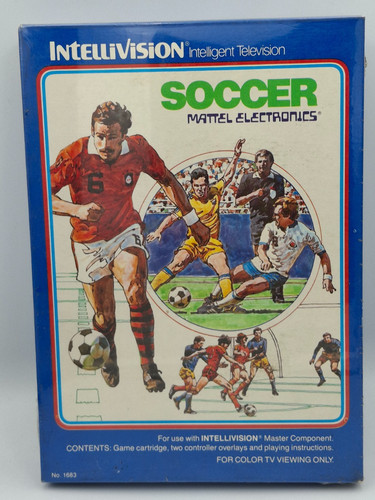 Intellivision soccer mattel - intellivision,