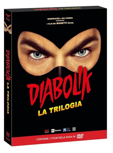 Dvd diabolik trilogia - diabolik,
