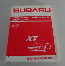 Manuale Officina Supplemento Subaru XT Stand 09/1988