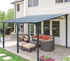 Metal outdoor pergola - outdoor,