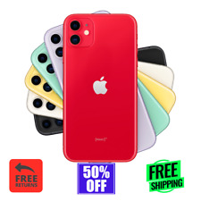Apple iPhone 11 64 GB 128 GB sbloccato Verizon At&t 4G iOS rosso/verde