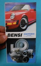 CATALOGO HI-FI ANNI '80 " BENSI EXOTERIC SYSTEM " - STEREO VINTAGE