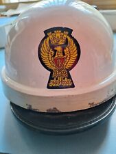 CASCO UBOTT MOTOCICLISTA POLIZIA STRADALE VINTAGE