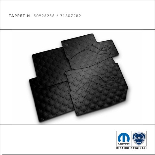 Tappetini tappeti gomma lancia - tappetini,