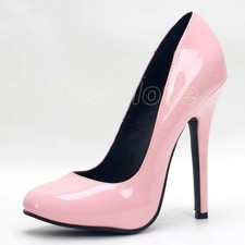 NUOVE scarpe con tacco a spillo 5,5 pollici uomo donna décolleté scarpe da festa sexy US4-15
