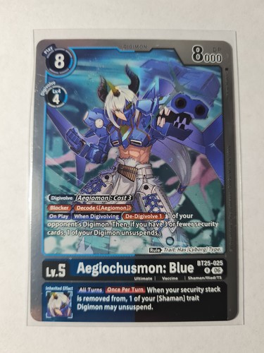 Digimon aegiochusmon blu - digimon, •