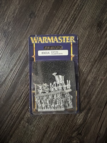 Warmaster empire halberdiers - warmaster,