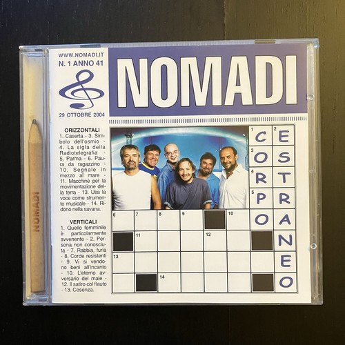 Nomadi corpo estraneo 2004 - cd,