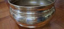 Porta vaso in ottone trattato