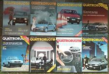 Quattroruote rivista 1985 lotto di 8 numeri