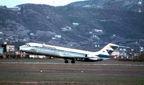 Aviaco dc9 original - original, cibachrome