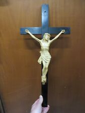 GROSSO CROCIFISSO IN GESSO CON