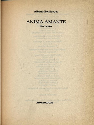 Anima amante narrativa - anima,