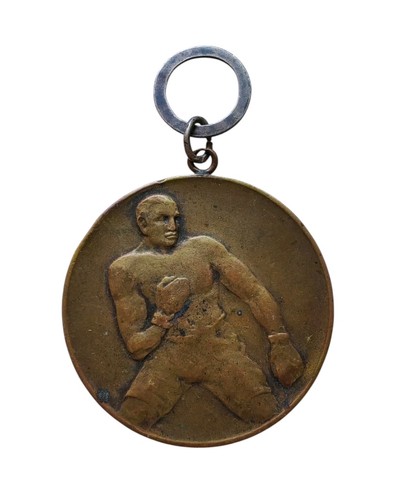 Antica medaglia box - box, sport
