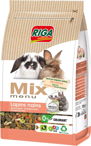 Mix conigli sensibili 700g - mix,