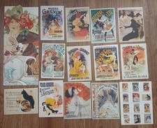 Lotto 12 stampe Art Nouveau