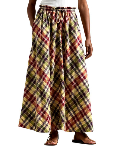 Polo ralph lauren plaid maxi - plaid,