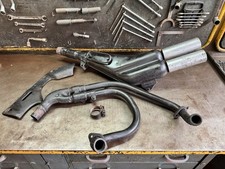 Scarico honda Transalp