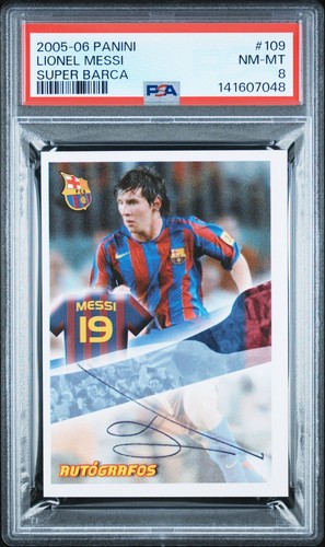 Messi 109 autografo fc - autografo,