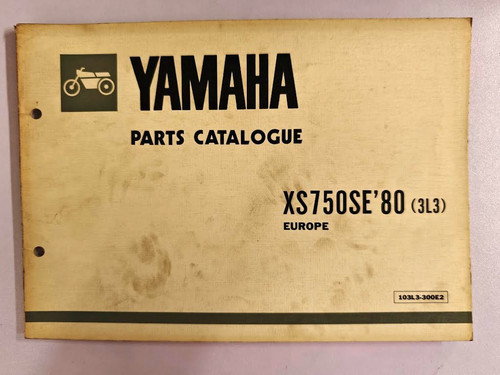 Yamaha xs750se catalogo - xs750se,