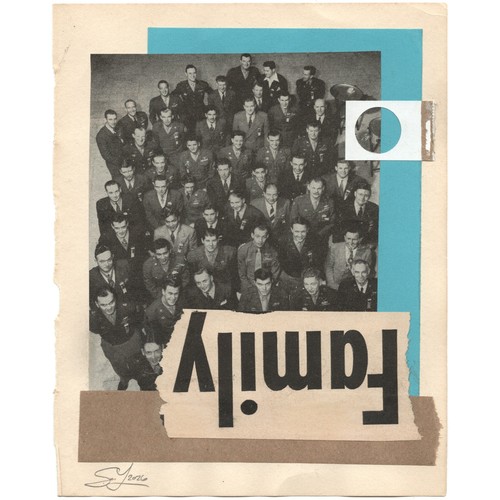 Collage originale arte moderna