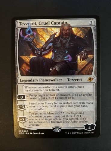 Mtg tezzeret cruel captain - mtg,