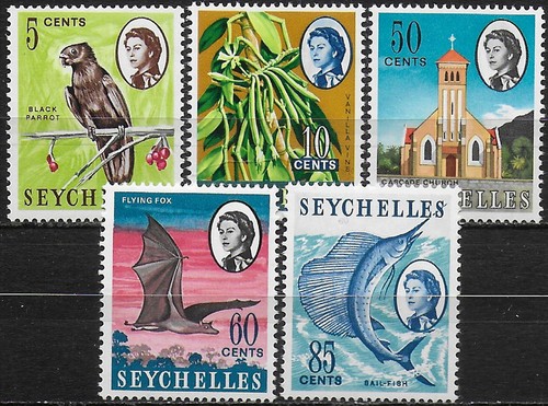 1967 seychelles new value - 1967-69,