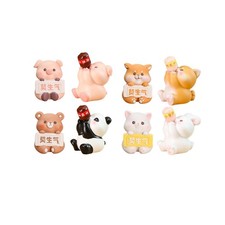 2 Pezzi di Statuetta di