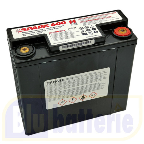 Batteria spark 600 agm - batteria,